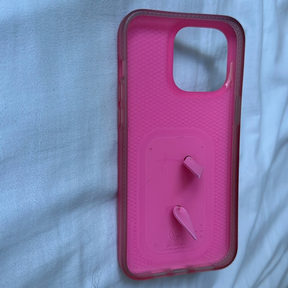 Pink iPhone 15 pro max case